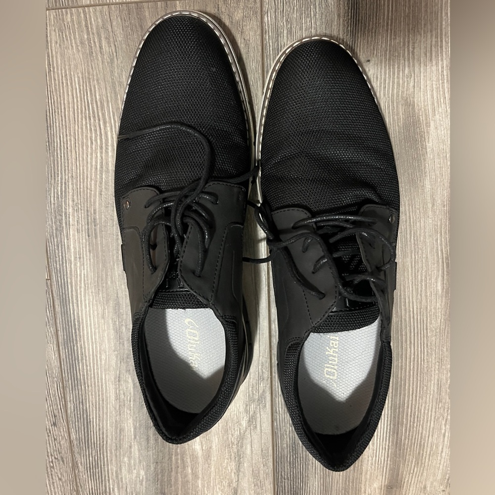OluKai Dark Navy Men's Oxfords